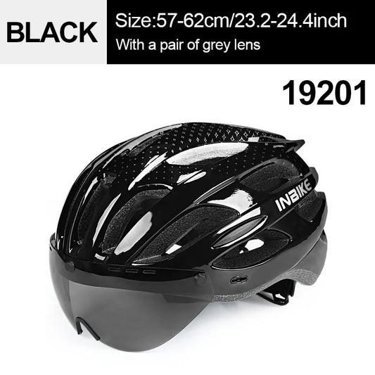 Cycling Helmet with Goggles Ultralight